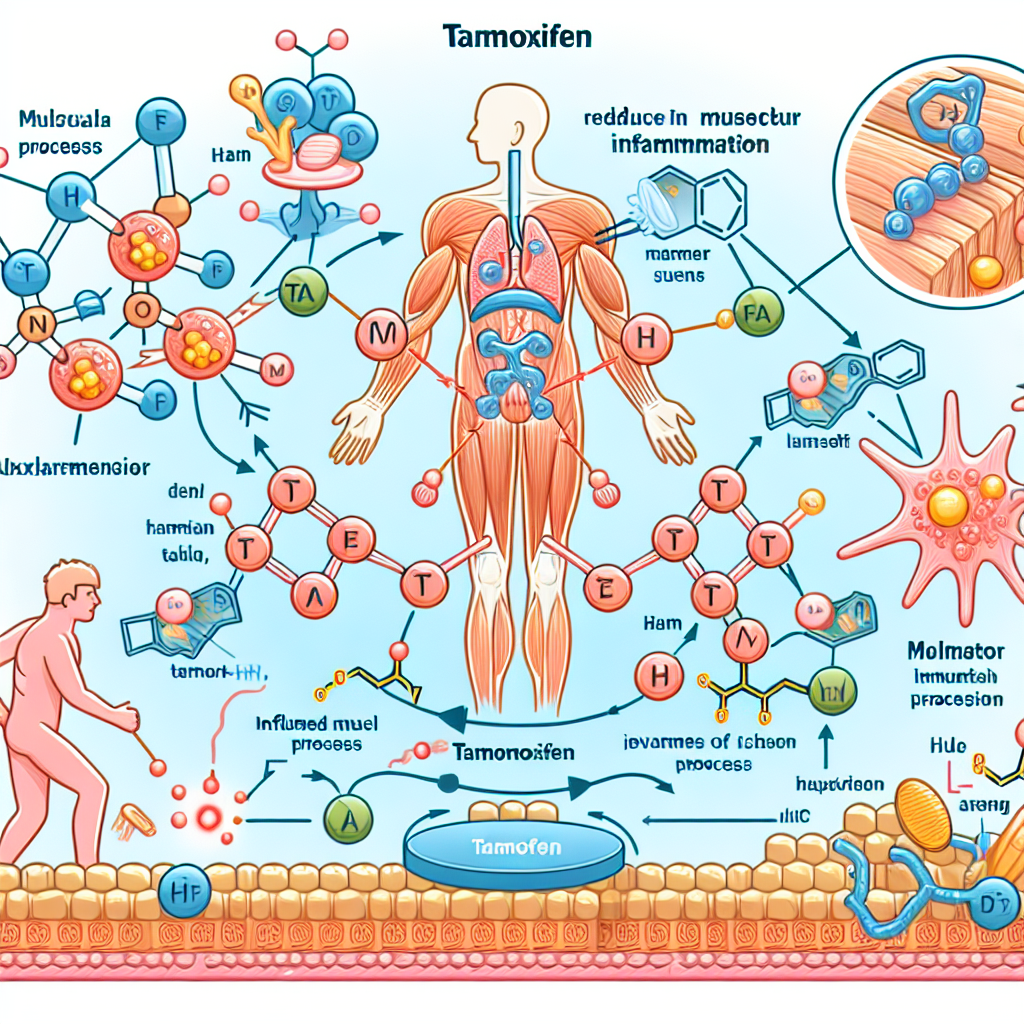 Comment le tamoxifène contribue à réduire les processus inflammatoires musculaires
