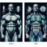 Effet de l'undécanoate de testostérone sur le tonus musculaire