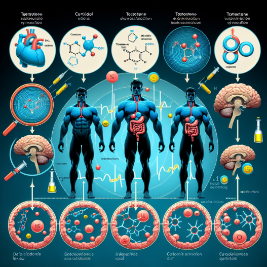 Effet de Testosterone Suspension (Aqueuse) sur le taux de cortisol