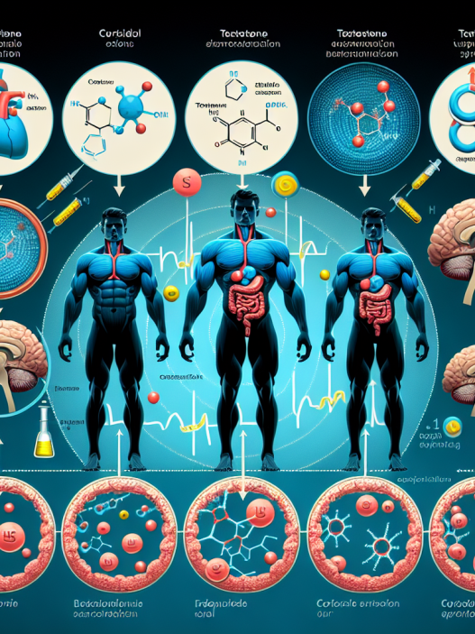 Effet de Testosterone Suspension (Aqueuse) sur le taux de cortisol