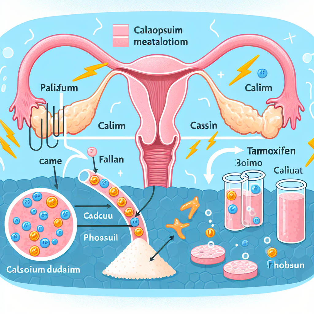 Effet du tamoxifène sur le métabolisme du calcium et du phosphore