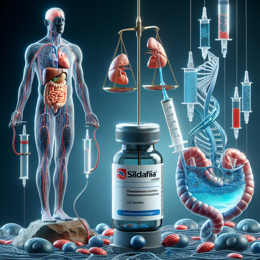 Infusion de sildénafil pour l'équilibre entre les systèmes nerveux sympathique et parasympathique