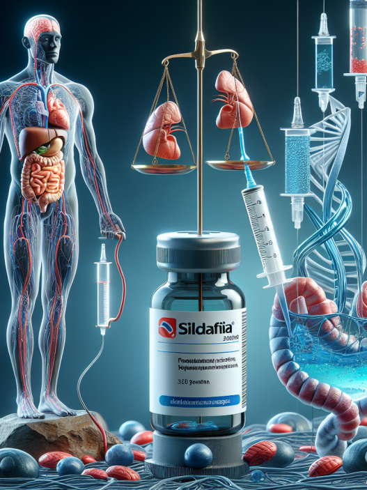 Infusion de sildénafil pour l'équilibre entre les systèmes nerveux sympathique et parasympathique