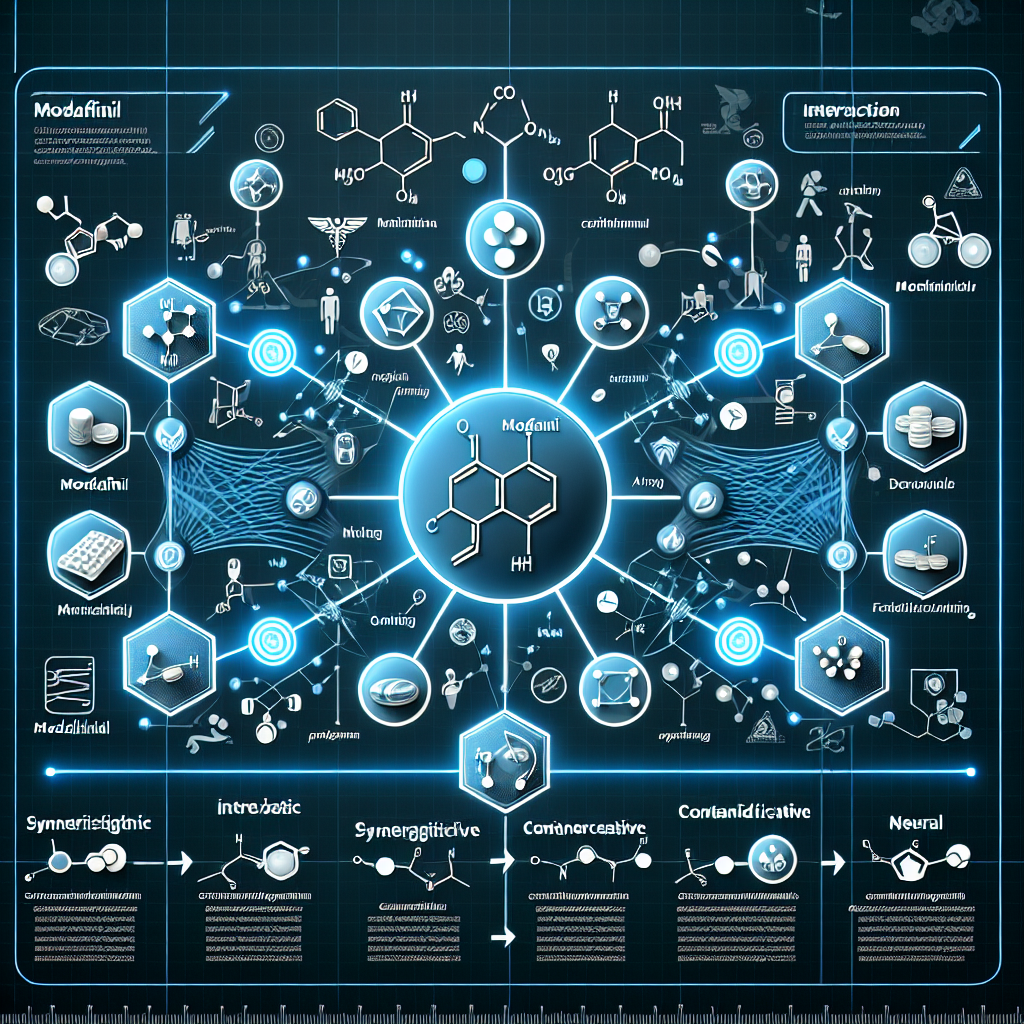 Interaction du Modafinil avec d'autres agents pharmacologiques du sport