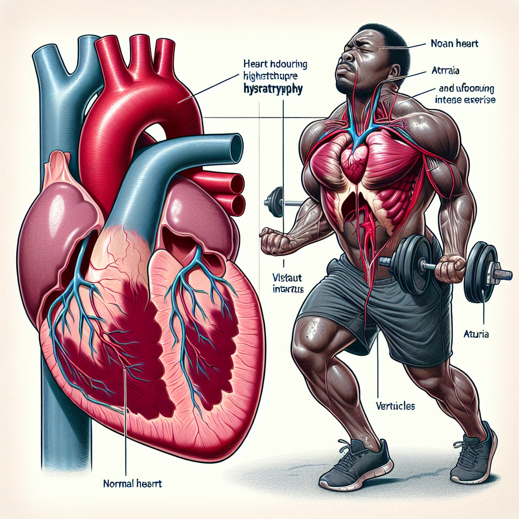 Prévention de l'hypertrophie cardiaque lors d'un exercice intense