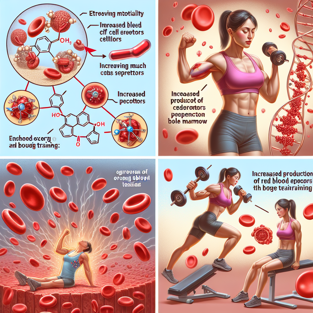 Rôle de Érythropoïétine pour une vitalité accrue pendant la prise de force musculaire