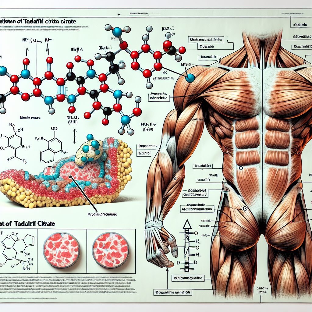 Tadalafil Citrate (Cialis Générique) et son effet sur la masse musculaire