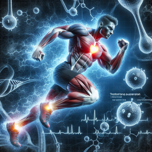 Testosterone Suspension (Aqueuse) lors d'efforts cardiovasculaires intenses