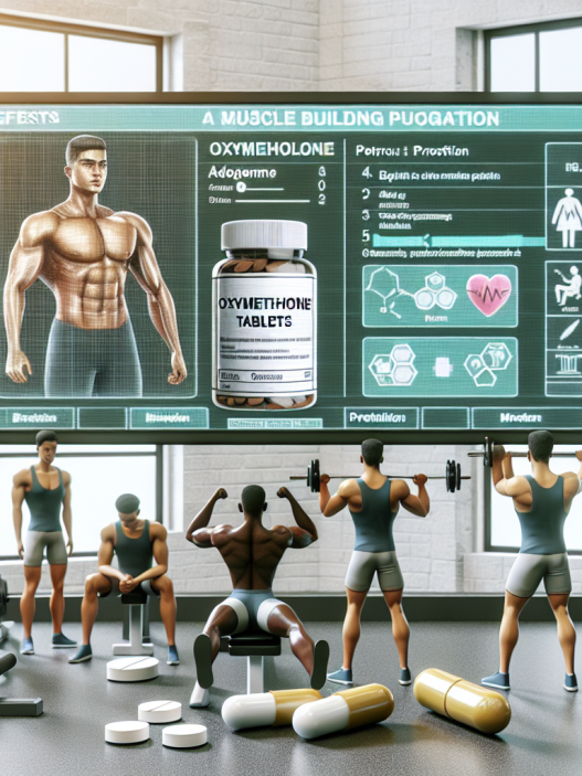 Utilisation des comprimés d'oxymétholone dans les programmes de prise de masse musculaire
