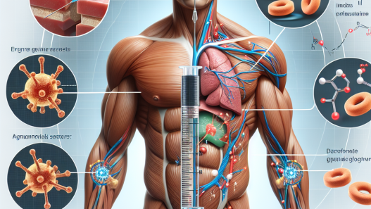 Comment l'Énanthate de méthénolone injectable affecte les réserves de glycogène