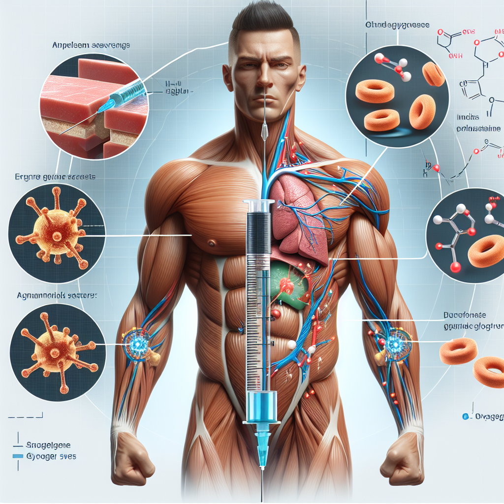 Comment l'Énanthate de méthénolone injectable affecte les réserves de glycogène