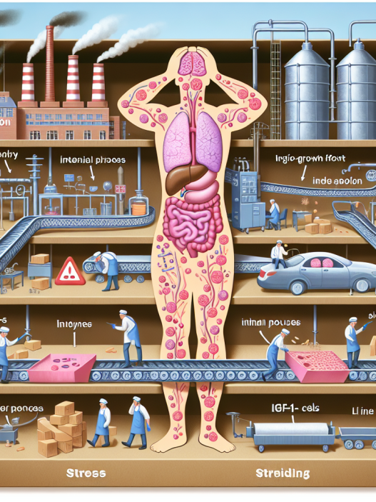 Comment le stress affecte la production du facteur de croissance analogue à l'insuline (IGF-1)