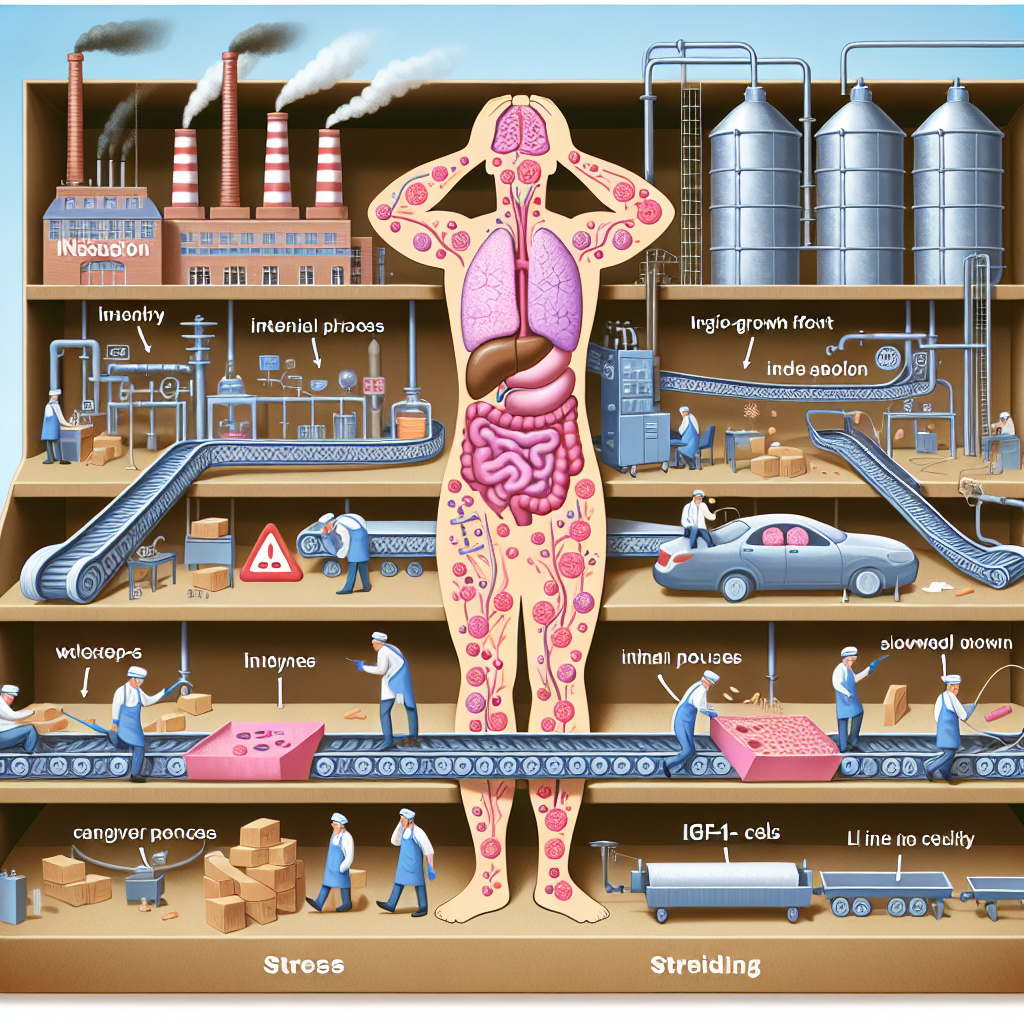 Comment le stress affecte la production du facteur de croissance analogue à l'insuline (IGF-1)
