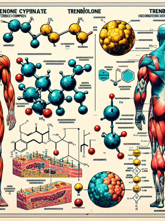Comparaison des effets du cypionate de dihydroboldenone et du trenbolone