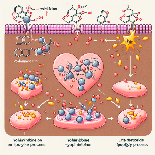 Effet de la yohimbine sur la lipolyse