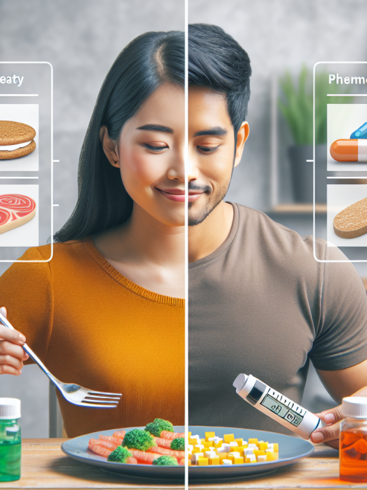 Efficacité de l'ajustement glycémique alimentaire comparée à l'approche pharmacologique