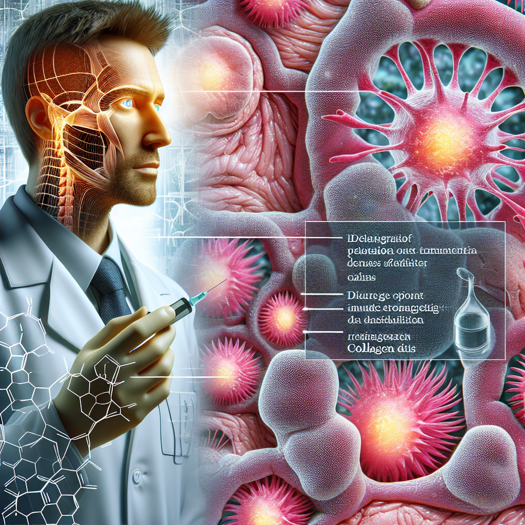 Modifications de la production de collagène sous l'influence du Synthol
