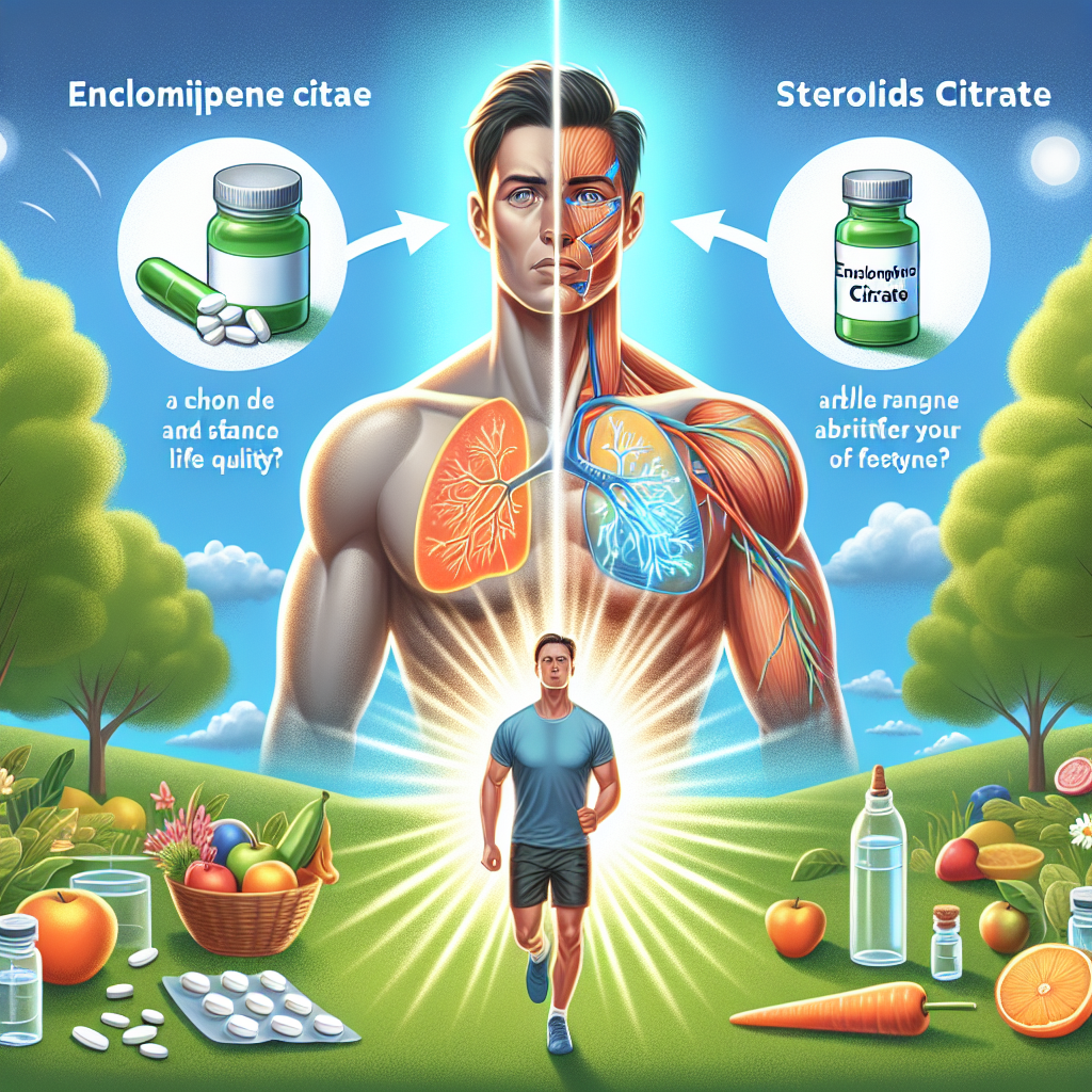 Potentiel du citrate d'enclomifène dans l'amélioration de la qualité de vie après la prise de stéroïdes