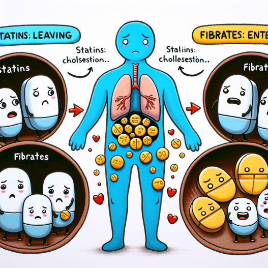 Remplacer les statines par des fibrates : indications et effets