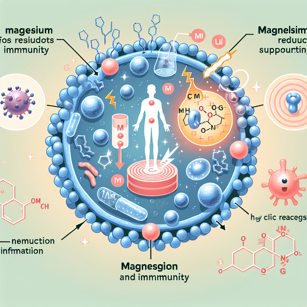 Rôle du magnésium dans la réduction de l'inflammation et le soutien de l'immunité