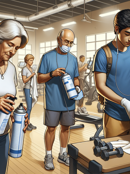 Sécurité de l'utilisation des sprays lors d'un entraînement de longue durée