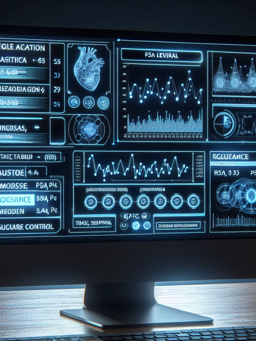 Un programme avec un contrôle rigoureux du taux de PSA