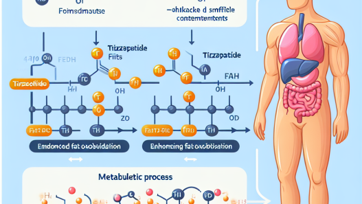 Comment le tirzépatide affecte l'amélioration de l'oxydation des graisses