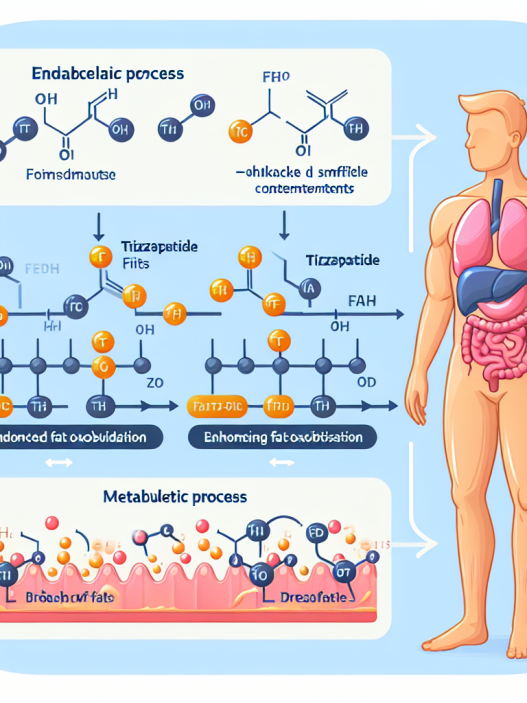 Comment le tirzépatide affecte l'amélioration de l'oxydation des graisses