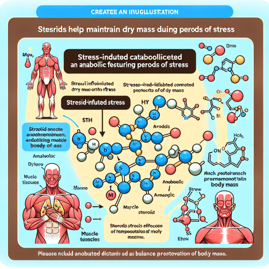 Comment les stéroïdes assurent le maintien de la masse sèche pendant le stress