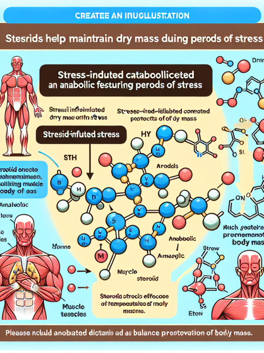 Comment les stéroïdes assurent le maintien de la masse sèche pendant le stress