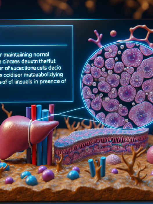Maintien d'une fonction hépatique normale grâce à l'insuline