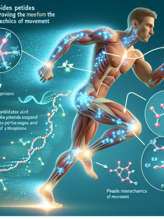 Peptides et amélioration de la biomécanique du mouvement