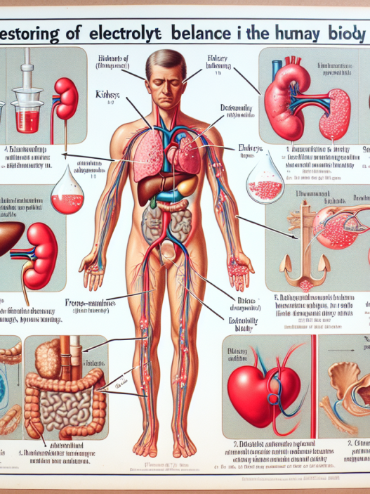 Rétablissement de l'équilibre électrolytique après la prise de furosémide