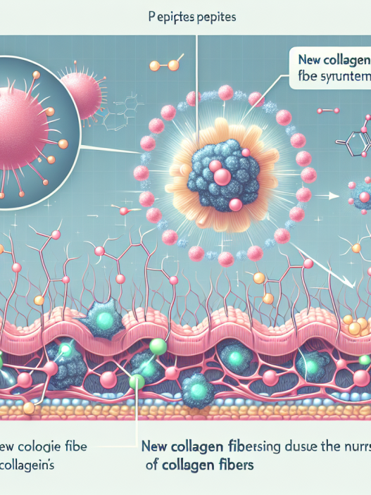 Une cure de peptides pour augmenter la synthèse du collagène