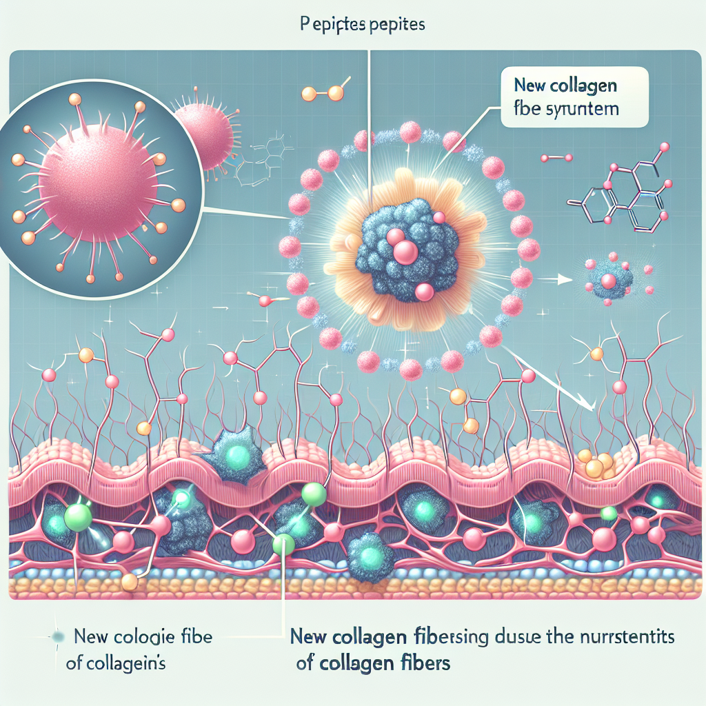 Une cure de peptides pour augmenter la synthèse du collagène