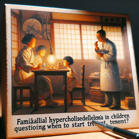 Hypercholestérolémie familiale chez les enfants : quand commencer le traitement