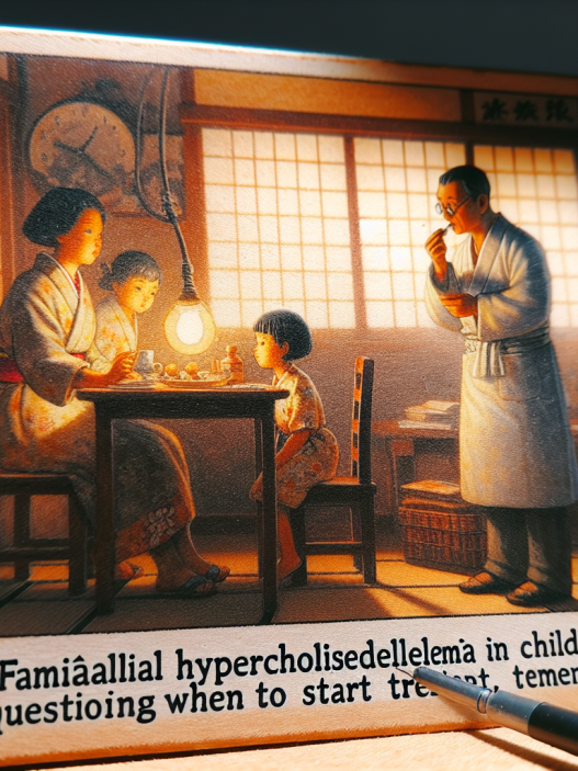 Hypercholestérolémie familiale chez les enfants : quand commencer le traitement